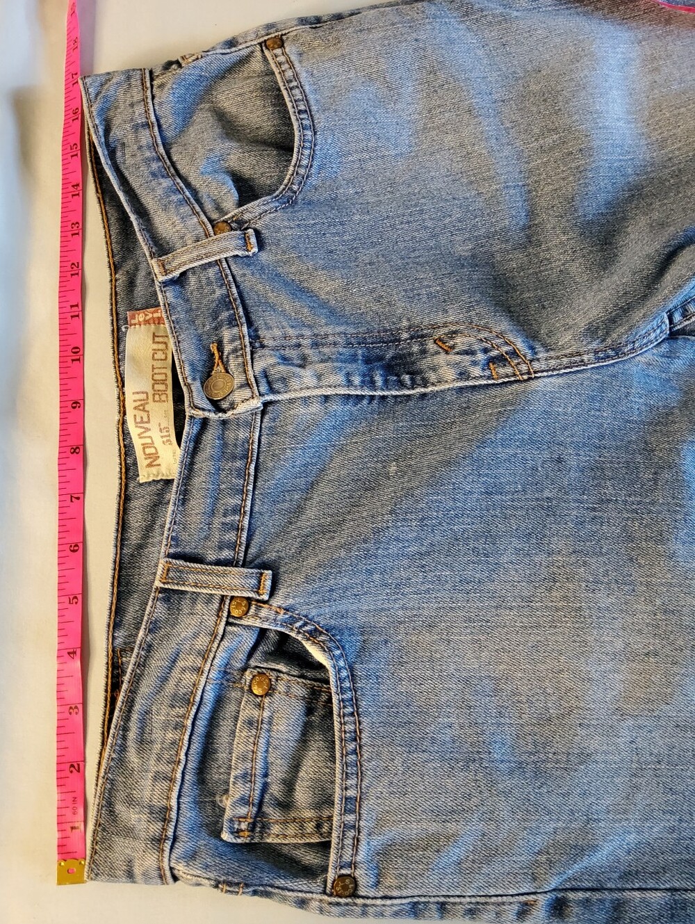 Levi's 515 Vintage Women's Light Blue Bootcut Jeans - Picture 5 of 8